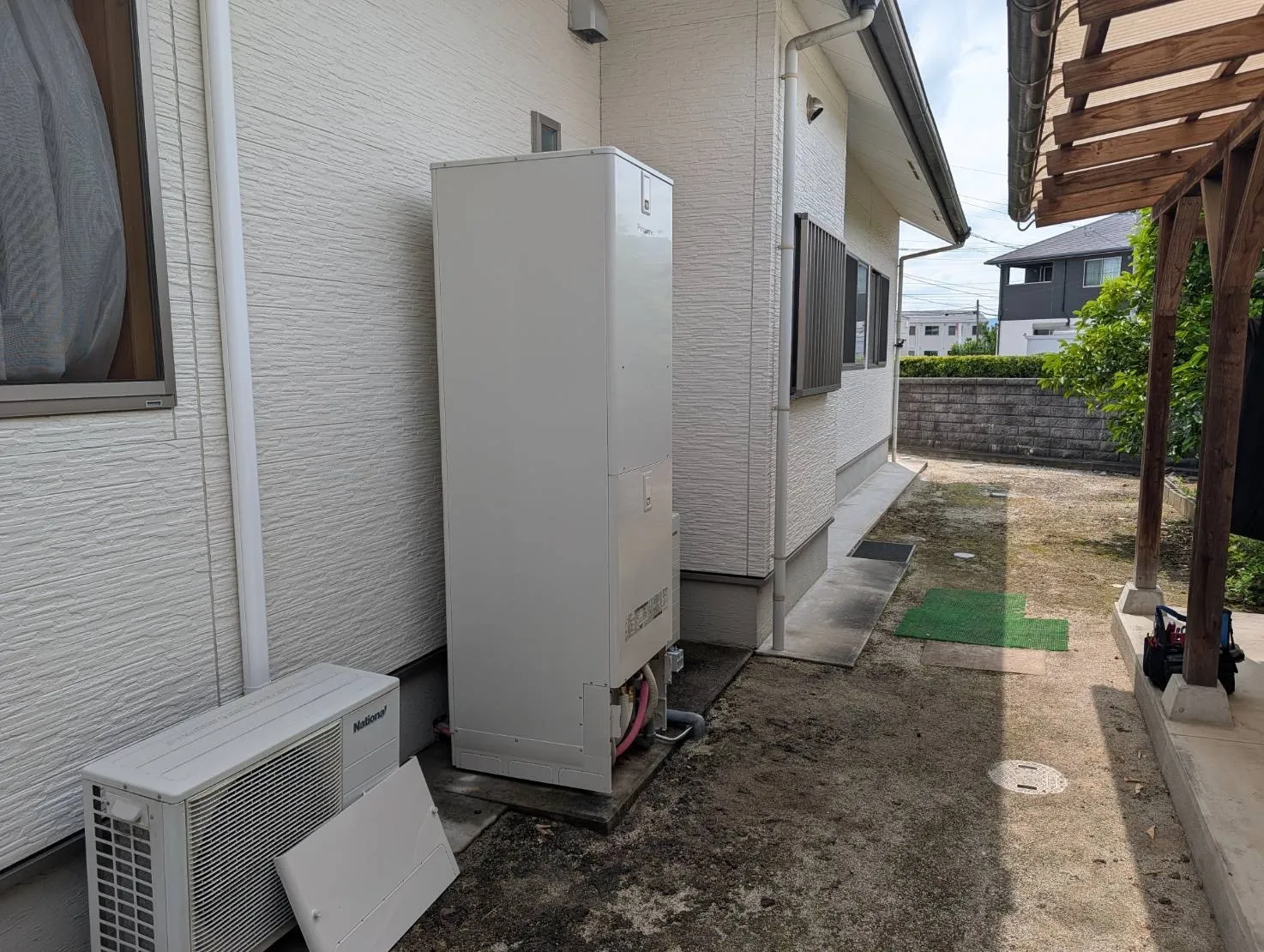2026.6.7 @遠賀郡 エコキュート取替工事👷